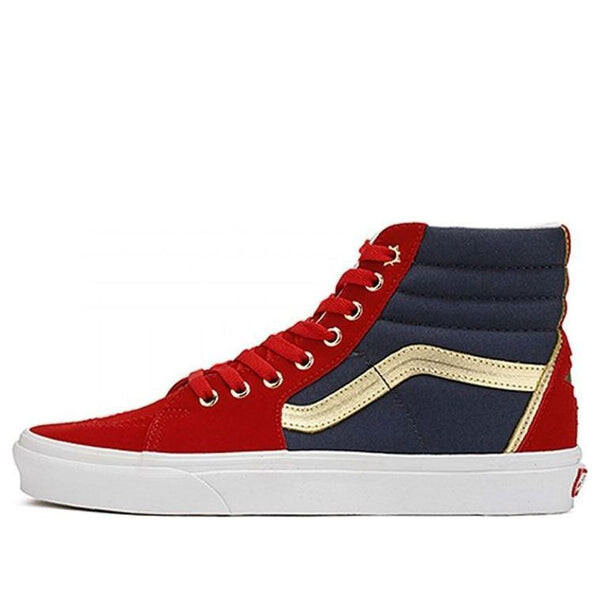 Кроссовки marvel x sk8-hi 'captain marvel' Vans, красный
Кроссовки marvel x sk8-hi 'captain marvel' Vans, красный