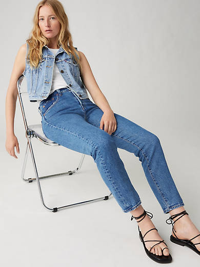 501 Оригинальные укороченные женские джинсы Levi's, цвет Jazz Pop - Medium Wash
501 Оригинальные укороченные женские джинсы Levi's, цвет Jazz Pop - Medium Wash