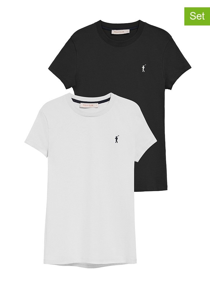 Футболка Polo Club, черный/белый
Футболка Polo Club, черный/белый