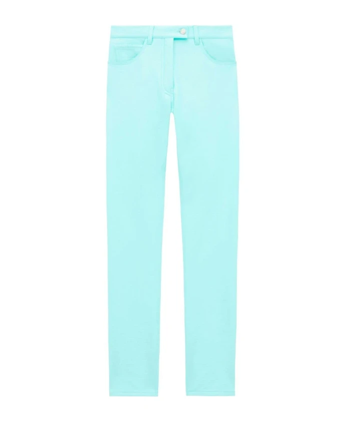 Брюки прямого кроя с вышитым логотипом Courrã¨Ges, синий
Брюки прямого кроя с вышитым логотипом Courrã¨Ges, синий