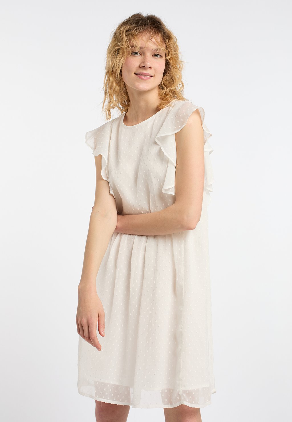 Повседневное платье MIT RÜSCHEN DreiMaster, белый
Повседневное платье MIT RÜSCHEN DreiMaster, белый