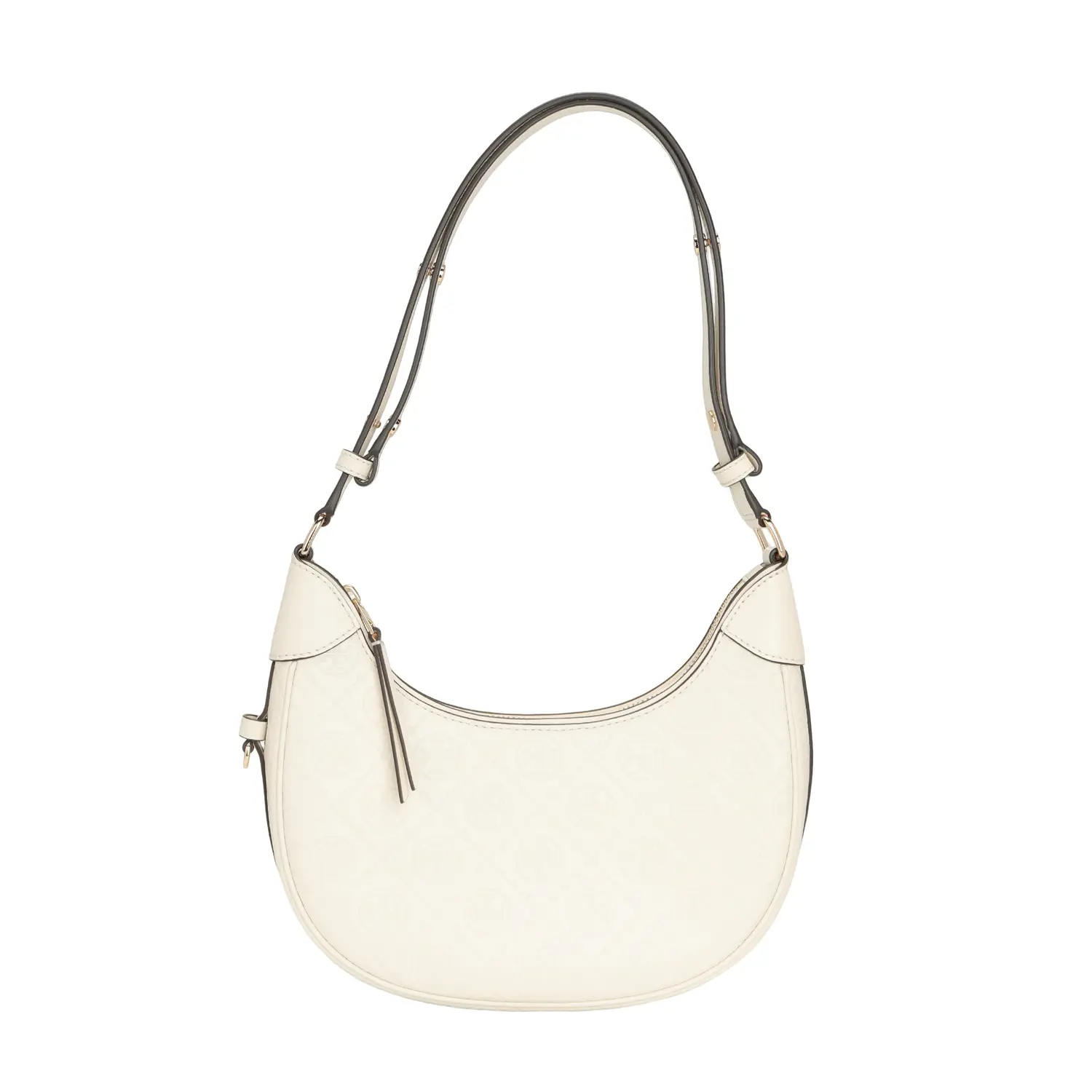 TORY BURCH Кожаная сумка-полумесяц Monogram светло-кремовая
TORY BURCH Кожаная сумка-полумесяц Monogram светло-кремовая