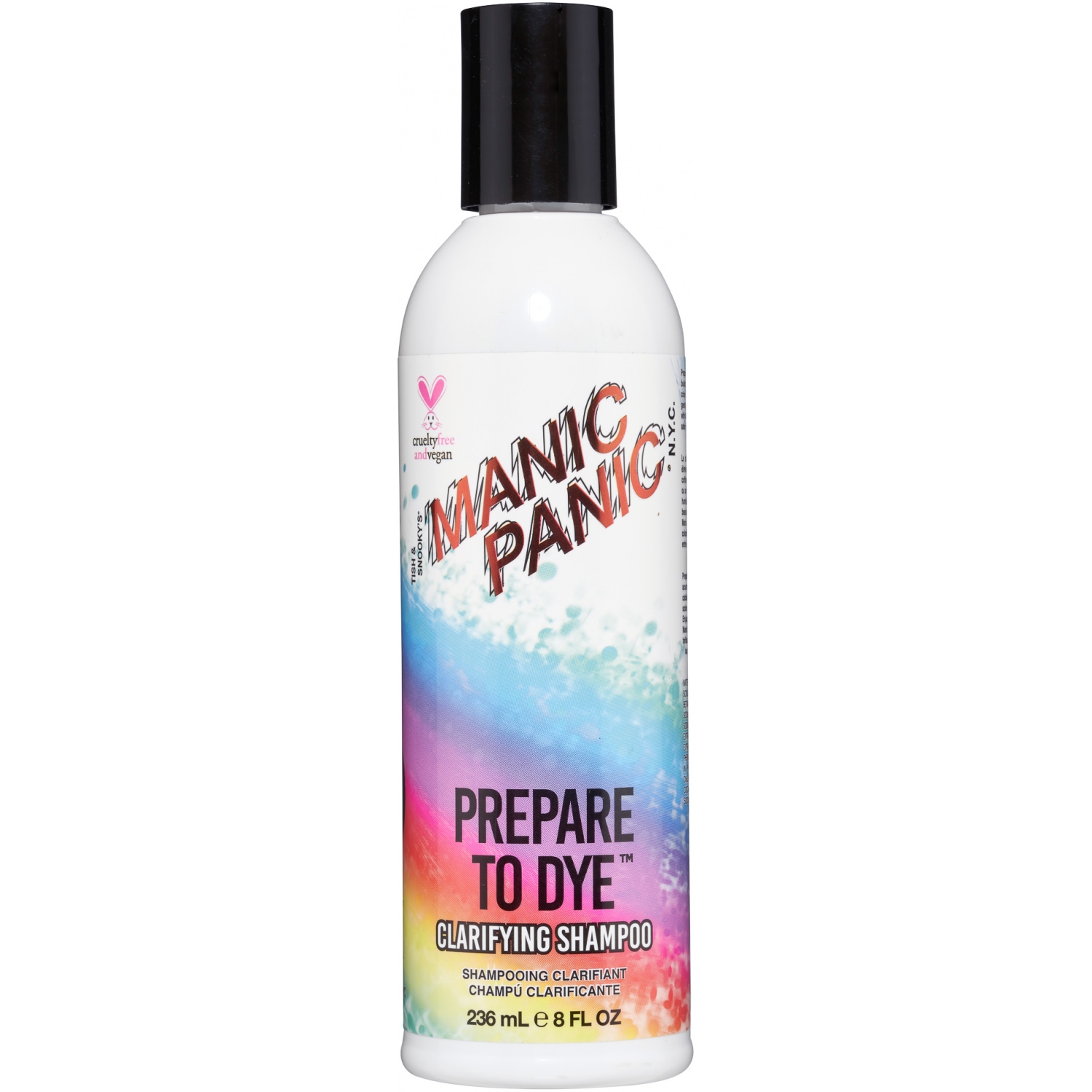 Шампунь prepare to dye clarifying shampoo Manic Panic, объем 236 мл
Шампунь prepare to dye clarifying shampoo Manic Panic, объем 236 мл
