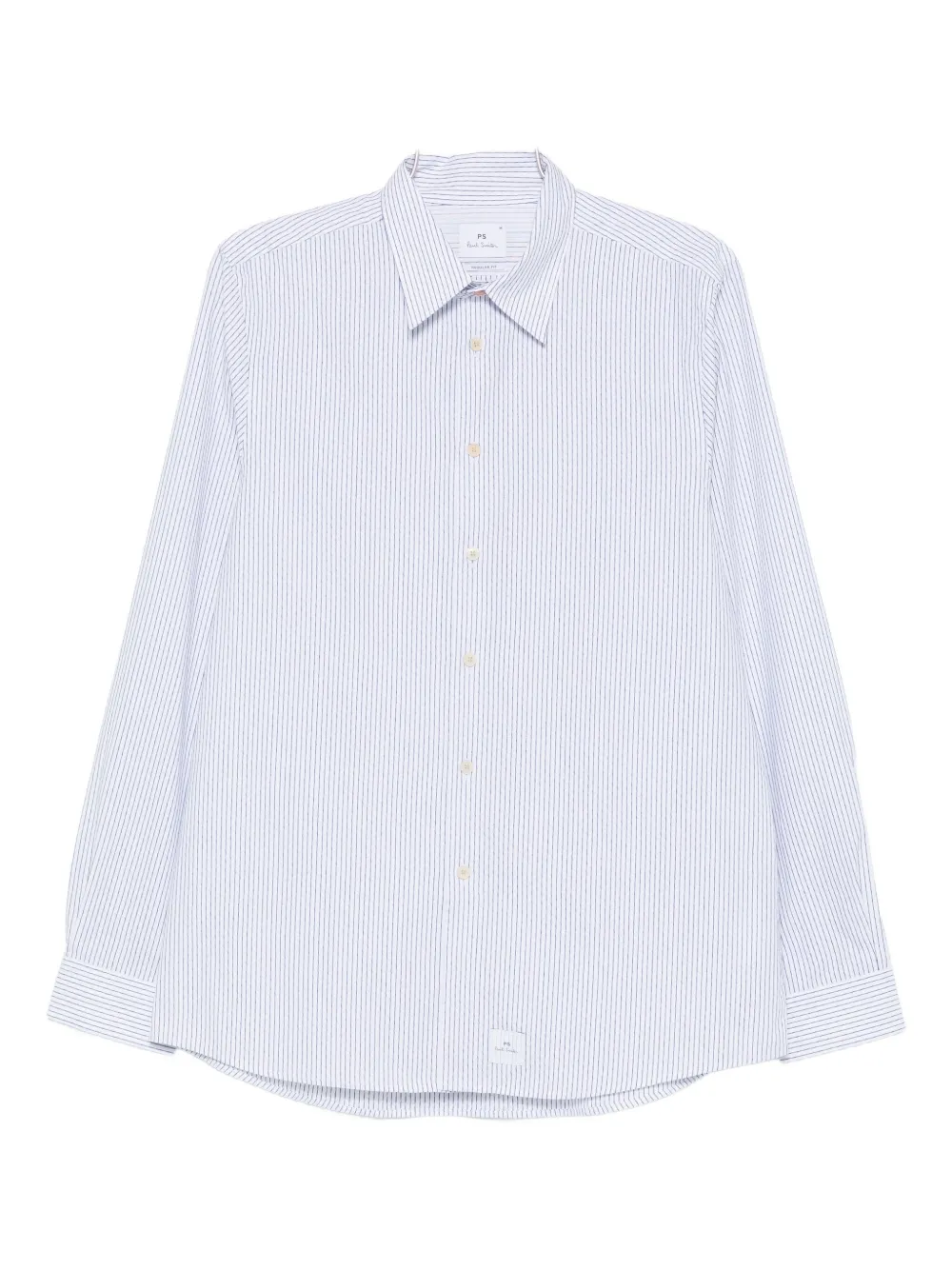 Полосатая рубашка с длинными рукавами PS Paul Smith, белый 
Полосатая рубашка с длинными рукавами PS Paul Smith, белый