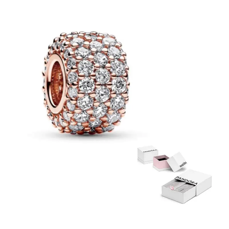 Pandora Позолоченные кулон из медно-серебряного сплава с синтетическим фианитом для женщин rose gold
Pandora Позолоченные кулон из медно-серебряного сплава с синтетическим фианитом для женщин rose gold