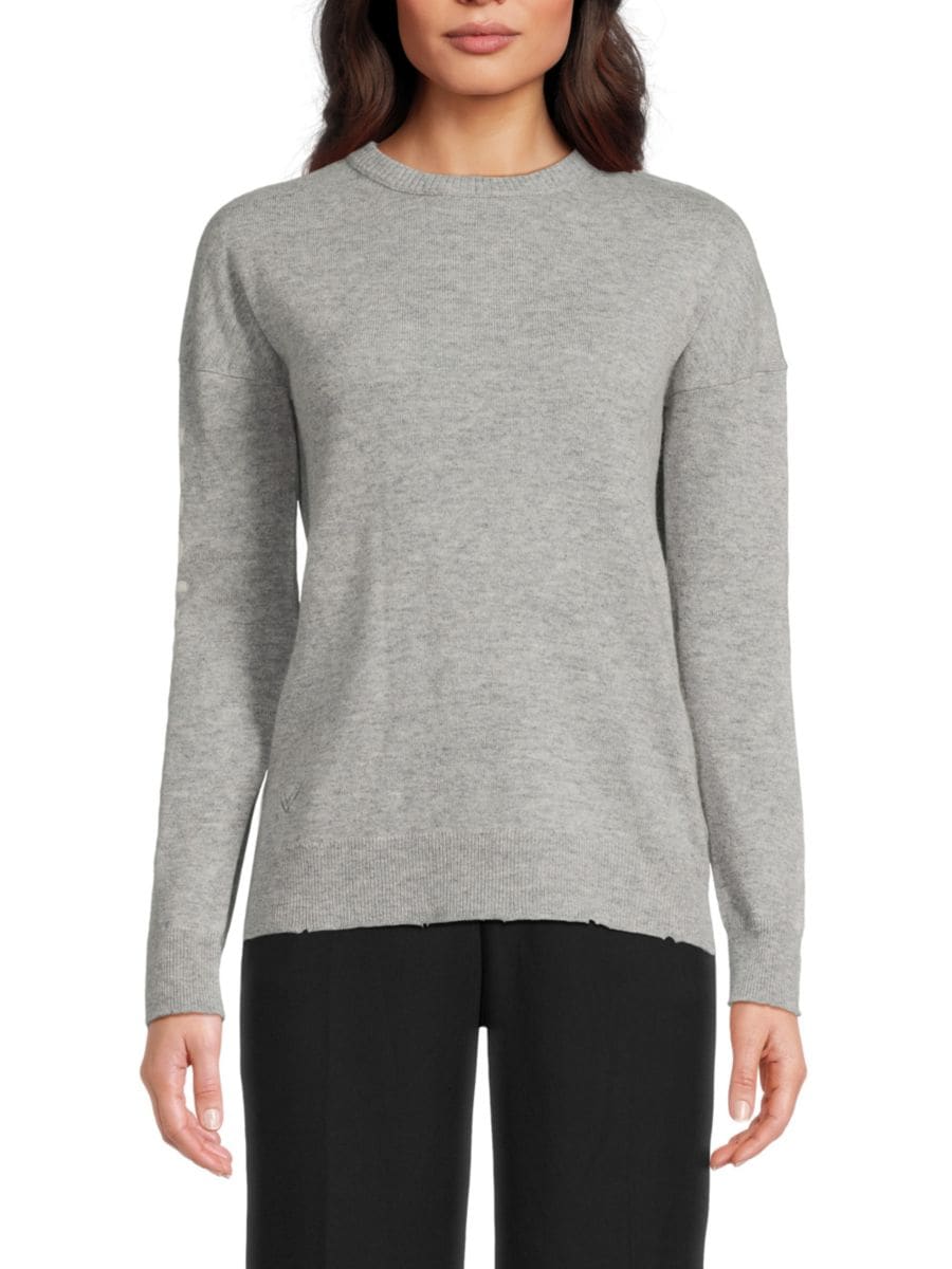 Свитер Gaby из шерстяной смеси с круглым вырезом Zadig & Voltaire, серый
Свитер Gaby из шерстяной смеси с круглым вырезом Zadig & Voltaire, серый