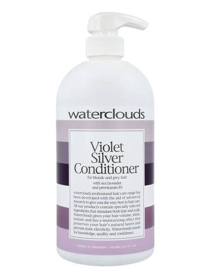 Кондиционер с пигментом для светлых и седых волос, 1000мл Waterclouds Violet Silver Conditioner
Кондиционер с пигментом для светлых и седых волос, 1000мл Waterclouds Violet Silver Conditioner