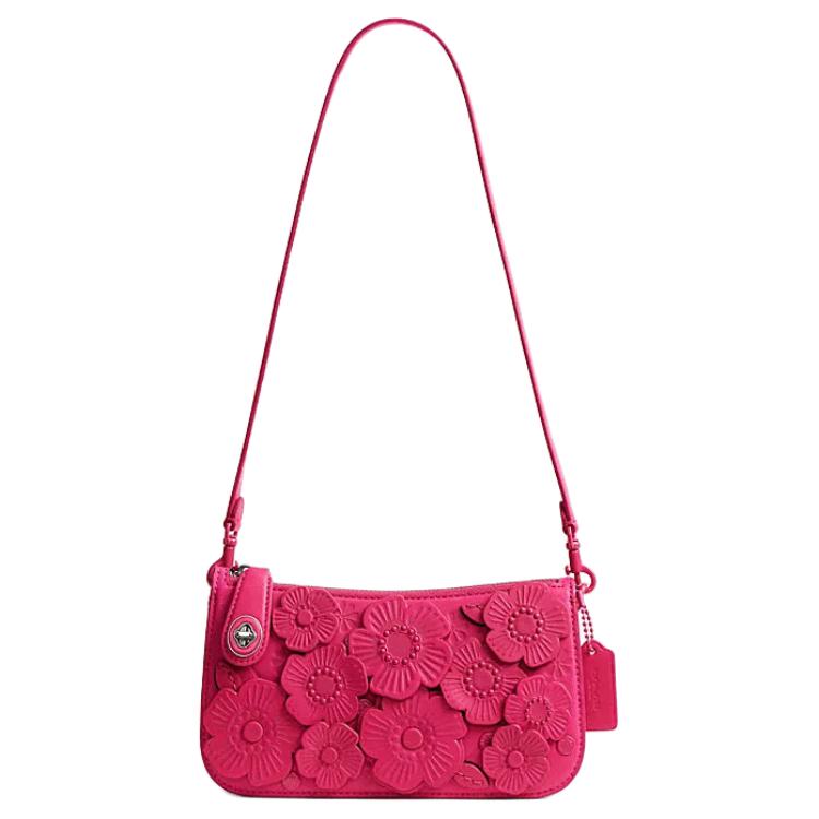 COACH Сумка через плечо из кожи пера коровы женская драконий фрукт
COACH Сумка через плечо из кожи пера коровы женская драконий фрукт