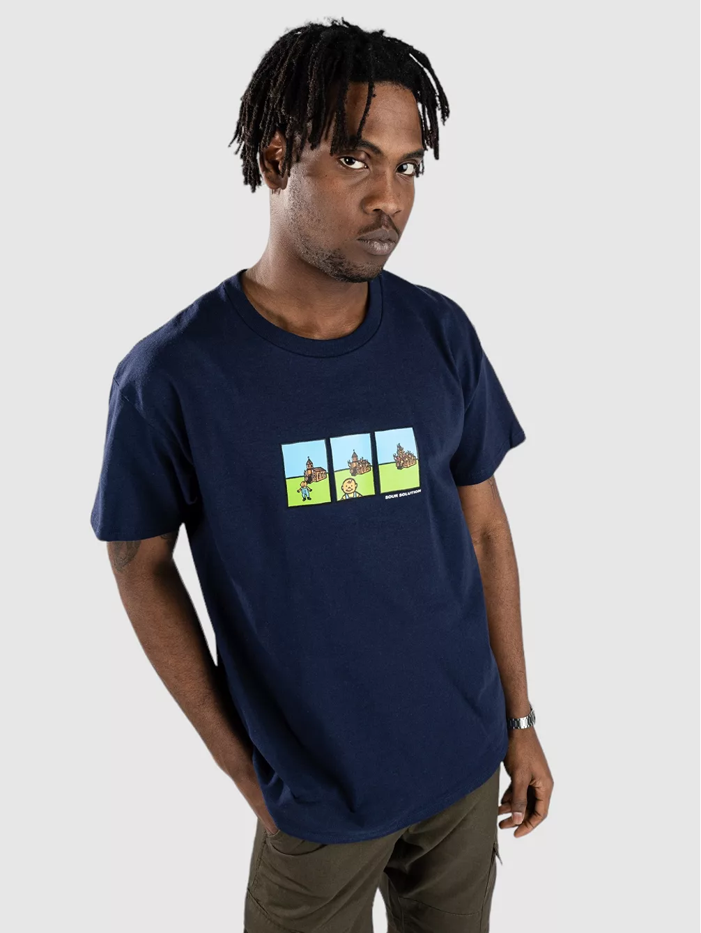 Сжечь футболку Sour Solution, синий
Сжечь футболку Sour Solution, синий