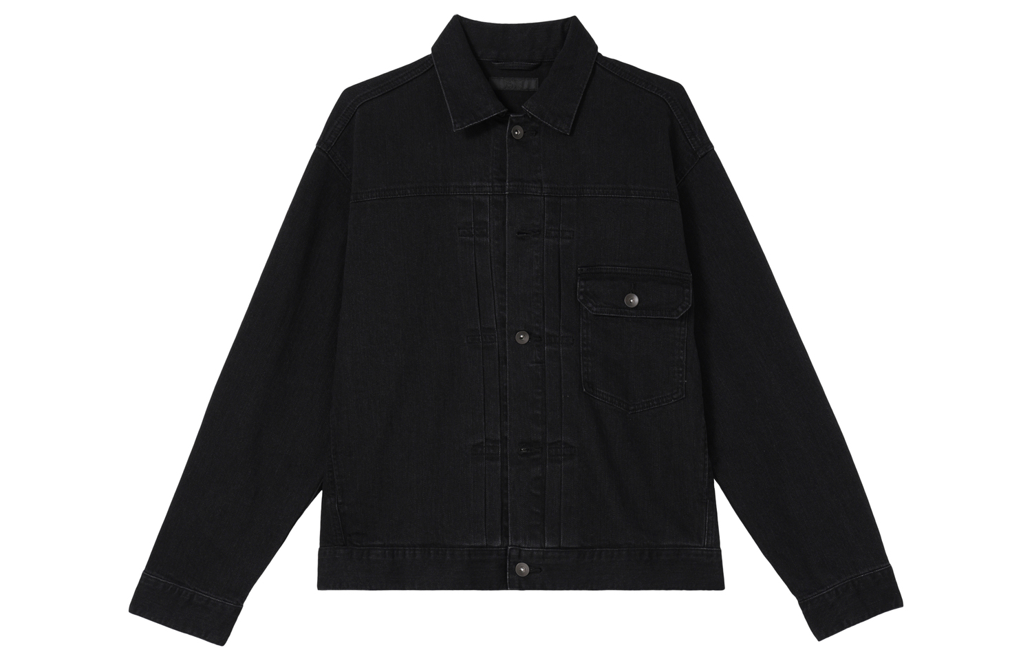 UNIQLO Джинсовая куртка унисекс темно-серый, Dark Gray
UNIQLO Джинсовая куртка унисекс темно-серый, Dark Gray