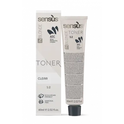 Sensus Тонер Clear 60 мл в цвете Blonde Sens.Us
Sensus Тонер Clear 60 мл в цвете Blonde Sens.Us
