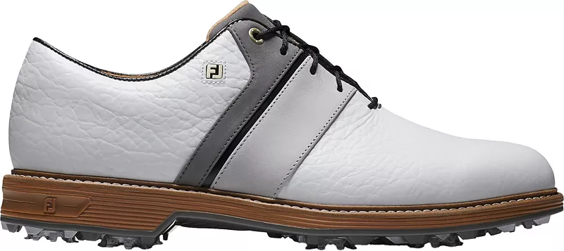 Мужские кроссовки для гольфа FootJoy Premiere Series Wilcox LE, белый/серый/черный 
Мужские кроссовки для гольфа FootJoy Premiere Series Wilcox LE, белый/серый/черный
