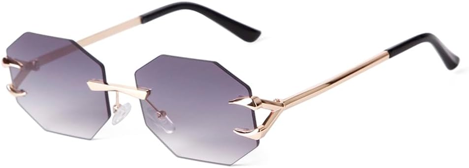 Модные безободковые солнцезащитные очки Polygon для мужчин и женщин, металлические солнцезащитные очки с градиентными линзами, безрамочные солнцезащитные очки с защитой от УФ-излучения TKKTLLT, C2
Модные безободковые солнцезащитные очки Polygon для мужчин и женщин, металлические солнцезащитные очки с градиентными линзами, безрамочные солнцезащитные очки с защитой от УФ-излучения TKKTLLT, C2