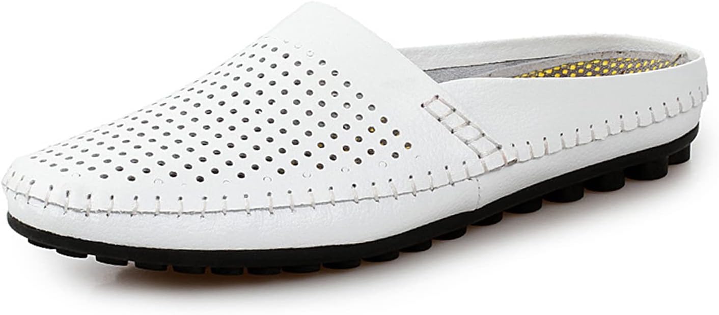 Мужские кожаные мюли UGOOSELEC с перфорацией, сабо без задника, тапочки на выход, слипоны-лоаферы, ручная работа, повседневные, нескользящие, дышащие, с закрытым носком Ugoselec, белый
Мужские кожаные мюли UGOOSELEC с перфорацией, сабо без задника, тапочки на выход, слипоны-лоаферы, ручная работа, повседневные, нескользящие, дышащие, с закрытым носком Ugoselec, белый