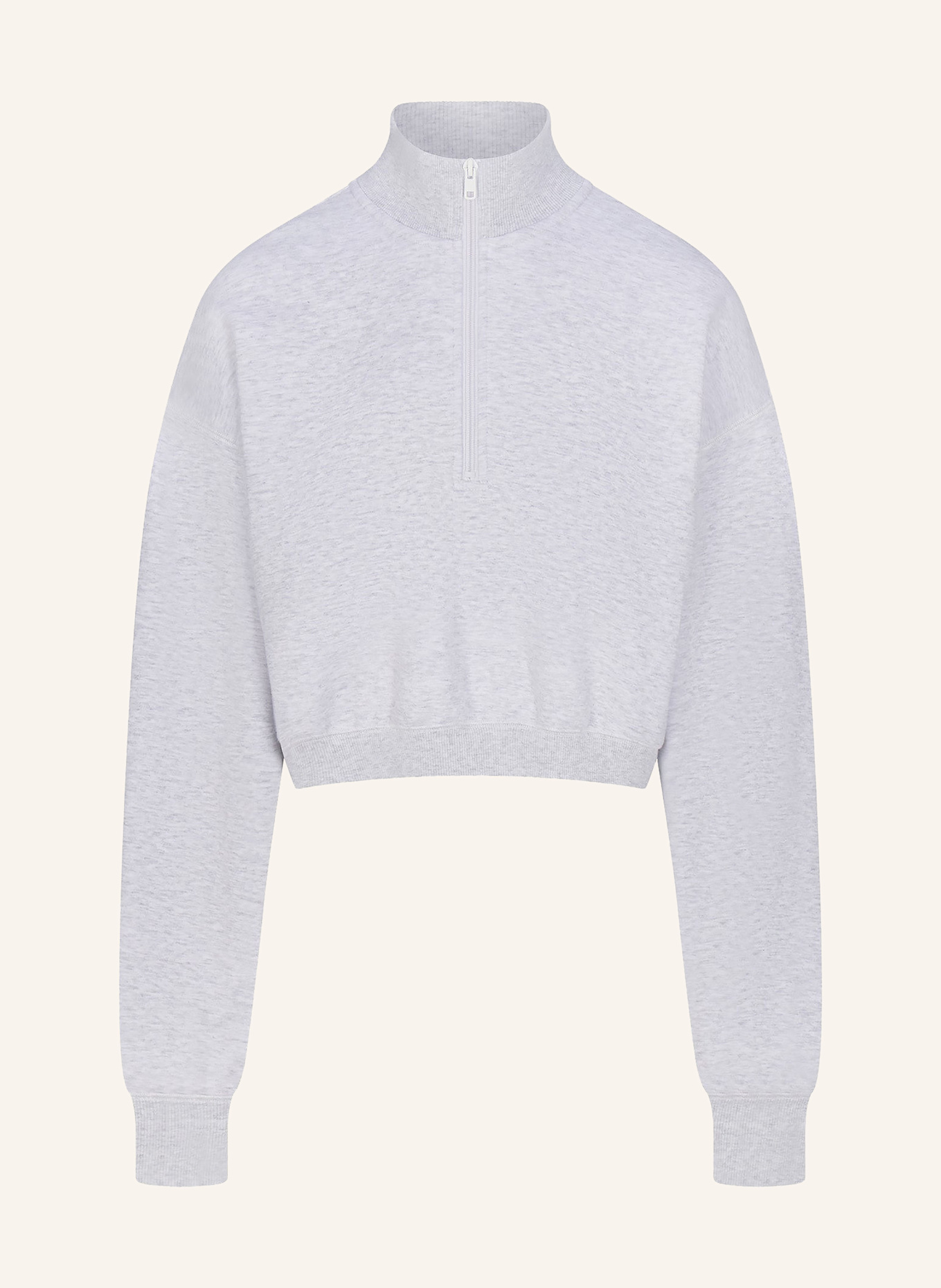 Толстовка Lounge из хлопкового флиса Skims, серый
Толстовка Lounge из хлопкового флиса Skims, серый