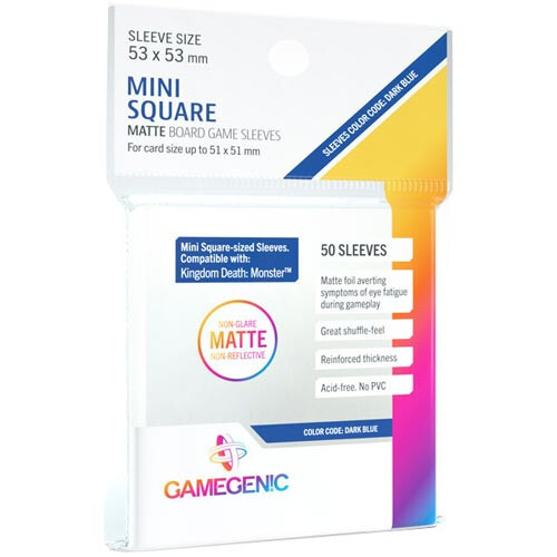 Карточная игра Gamegenic Gamegenic Matte Sleeves: Mini-Square
Карточная игра Gamegenic Gamegenic Matte Sleeves: Mini-Square