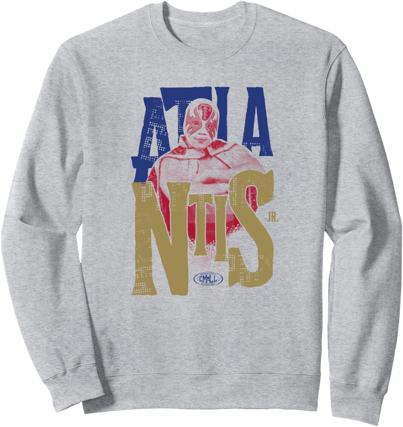 Толстовка с изображением мексиканского лучадора Atlantis Jr. Идеально подходит для мужчин и женщин Cmll, серый
Толстовка с изображением мексиканского лучадора Atlantis Jr. Идеально подходит для мужчин и женщин Cmll, серый