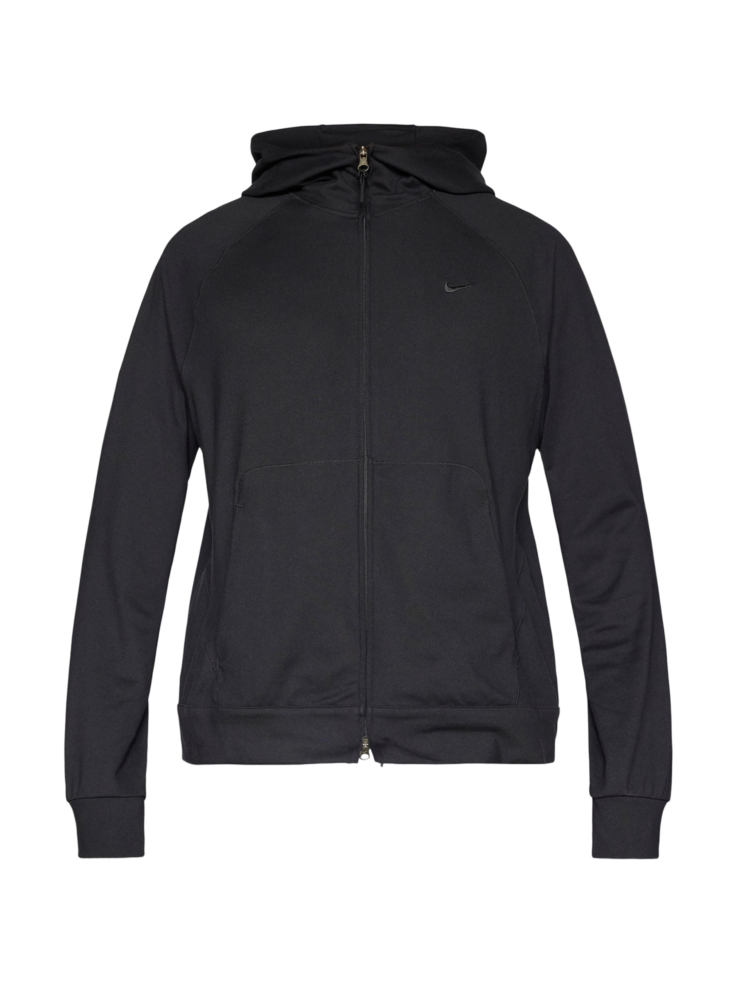 NIKE Спортивный худи на молнии в черном цвете
NIKE Спортивный худи на молнии в черном цвете