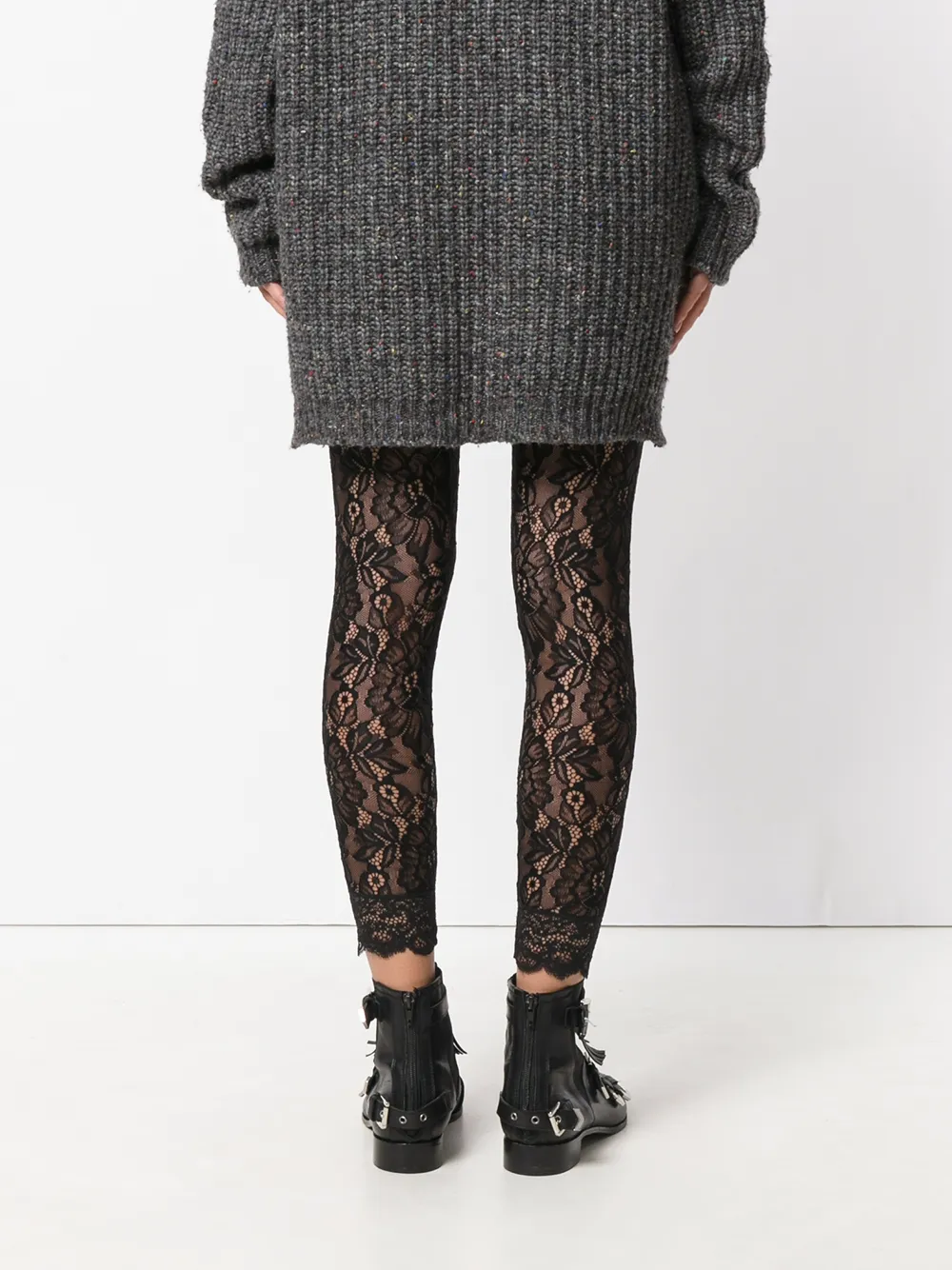 Кружевные чулки с открытым низом Faith Connexion, черный
Кружевные чулки с открытым низом Faith Connexion, черный