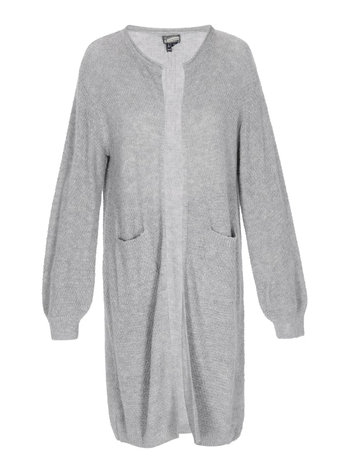 Кардиган DreiMaster Vintage, серый меланж
Кардиган DreiMaster Vintage, серый меланж