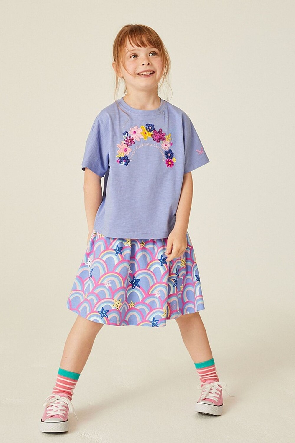 Юбка из джерси с принтом из 100% хлопка Crew Clothing Company, красный
Юбка из джерси с принтом из 100% хлопка Crew Clothing Company, красный