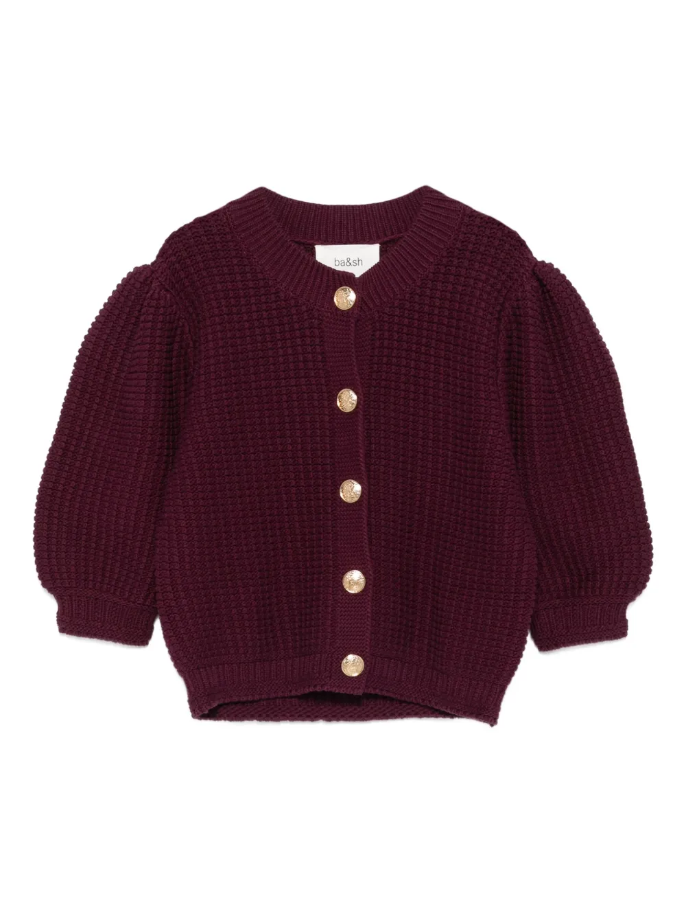 Кардиган Garance с объемными рукавами Ba&Sh, красный 
Кардиган Garance с объемными рукавами Ba&Sh, красный