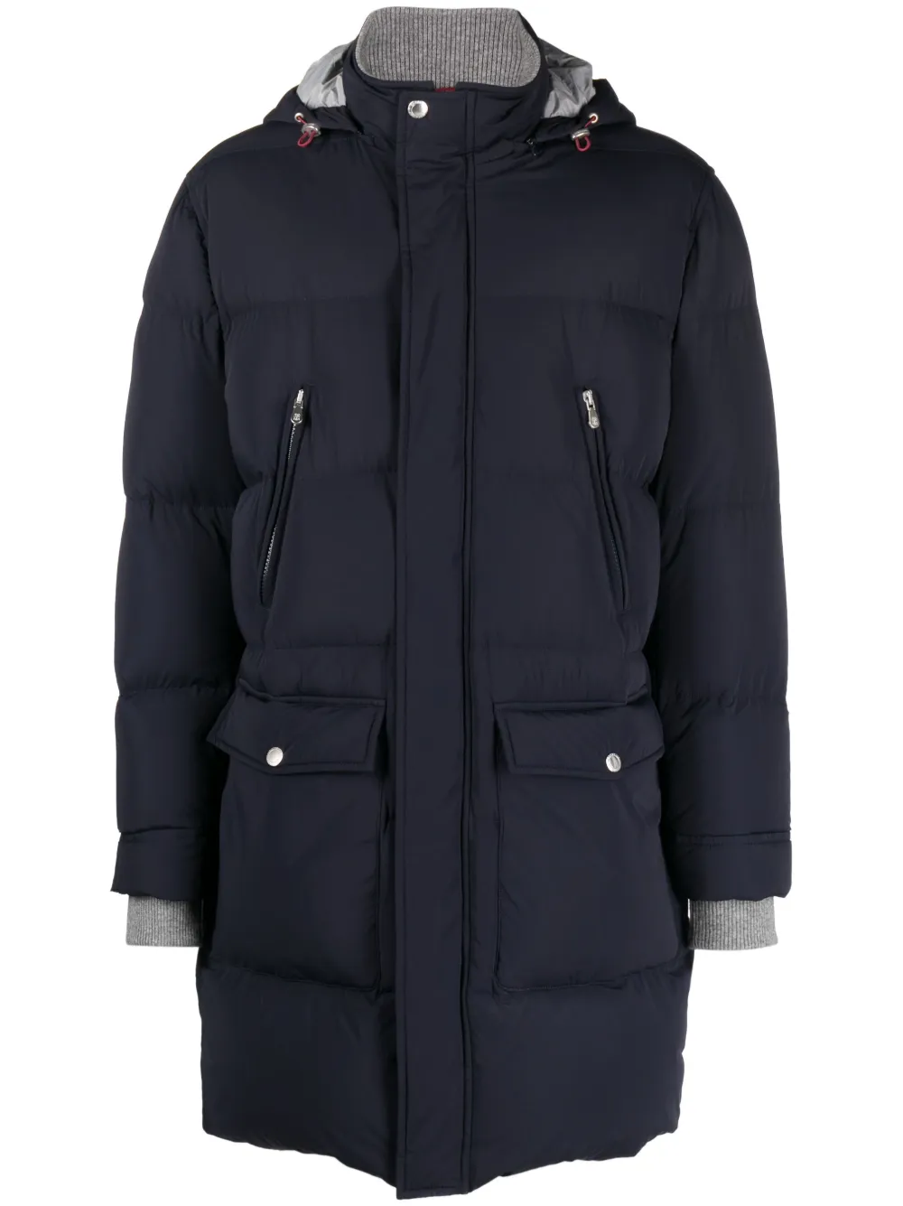 Пуховик с капюшоном Brunello Cucinelli, синий
Пуховик с капюшоном Brunello Cucinelli, синий