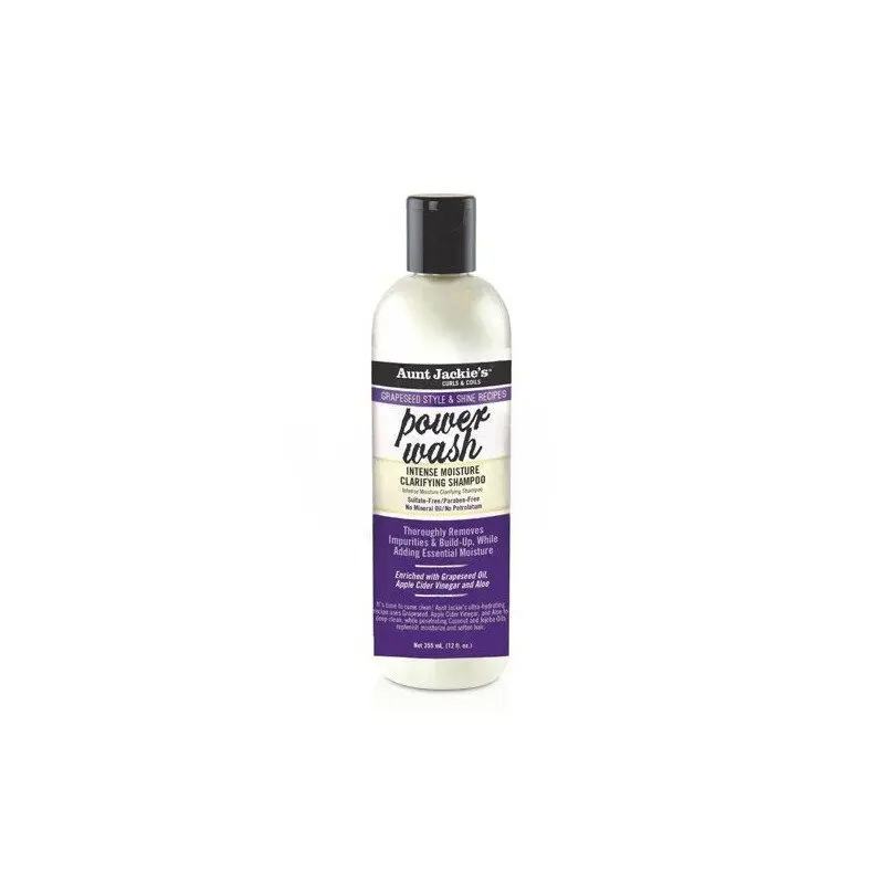 Шампунь Grapeseed Style & Shine Recipe Power Wash Intense Moisture Clarifying Shampoo Aunt Jackie'S, 355 мл
Шампунь Grapeseed Style & Shine Recipe Power Wash Intense Moisture Clarifying Shampoo Aunt Jackie'S, 355 мл
