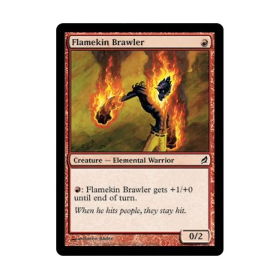 CCG Огненный скандалист (клавиша C), MTG - Lorwyn
CCG Огненный скандалист (клавиша C), MTG - Lorwyn