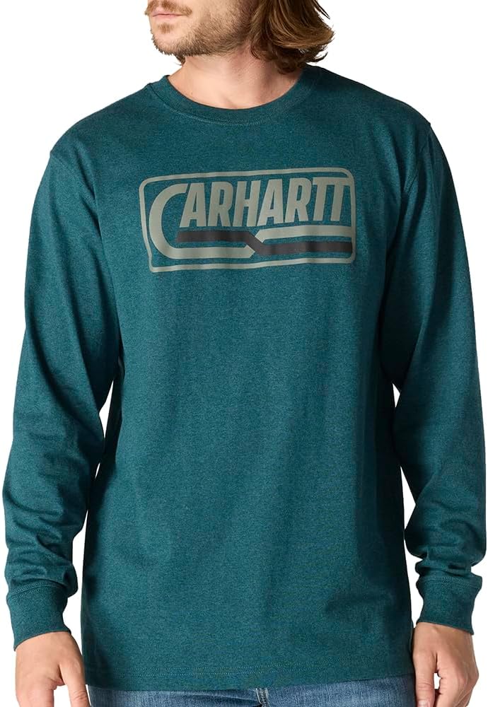 Мужская свободная футболка Carhartt Heavyweight с длинным рукавом и графическим логотипом, Greenstone Heather, Зеленый, Мужская свободная футболка Carhartt Heavyweight с длинным рукавом и графическим логотипом, Greenstone Heather
Мужская свободная футболка Carhartt Heavyweight с длинным рукавом и графическим логотипом, Greenstone Heather, Зеленый, Мужская свободная футболка Carhartt Heavyweight с длинным рукавом и графическим логотипом, Greenstone Heather