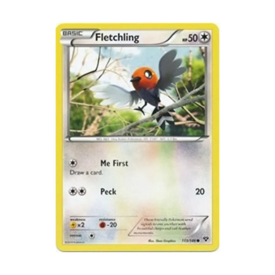 CCG Флетчлинг (C) # 113, Pokemon - XY Base Set - Singles
CCG Флетчлинг (C) # 113, Pokemon - XY Base Set - Singles