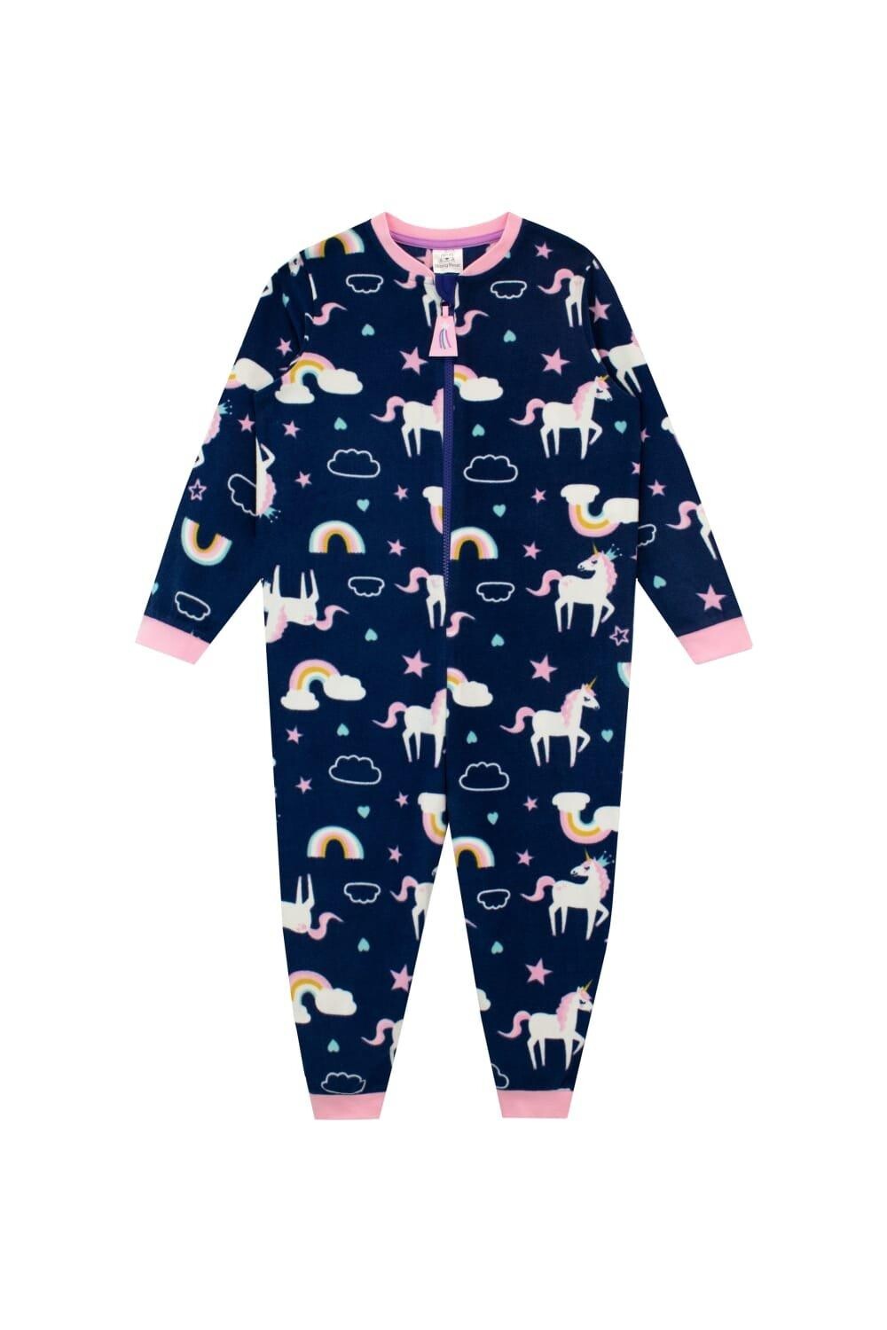 Комбинезон с длинным рукавом и единорогом Harry Bear, синий
Комбинезон с длинным рукавом и единорогом Harry Bear, синий