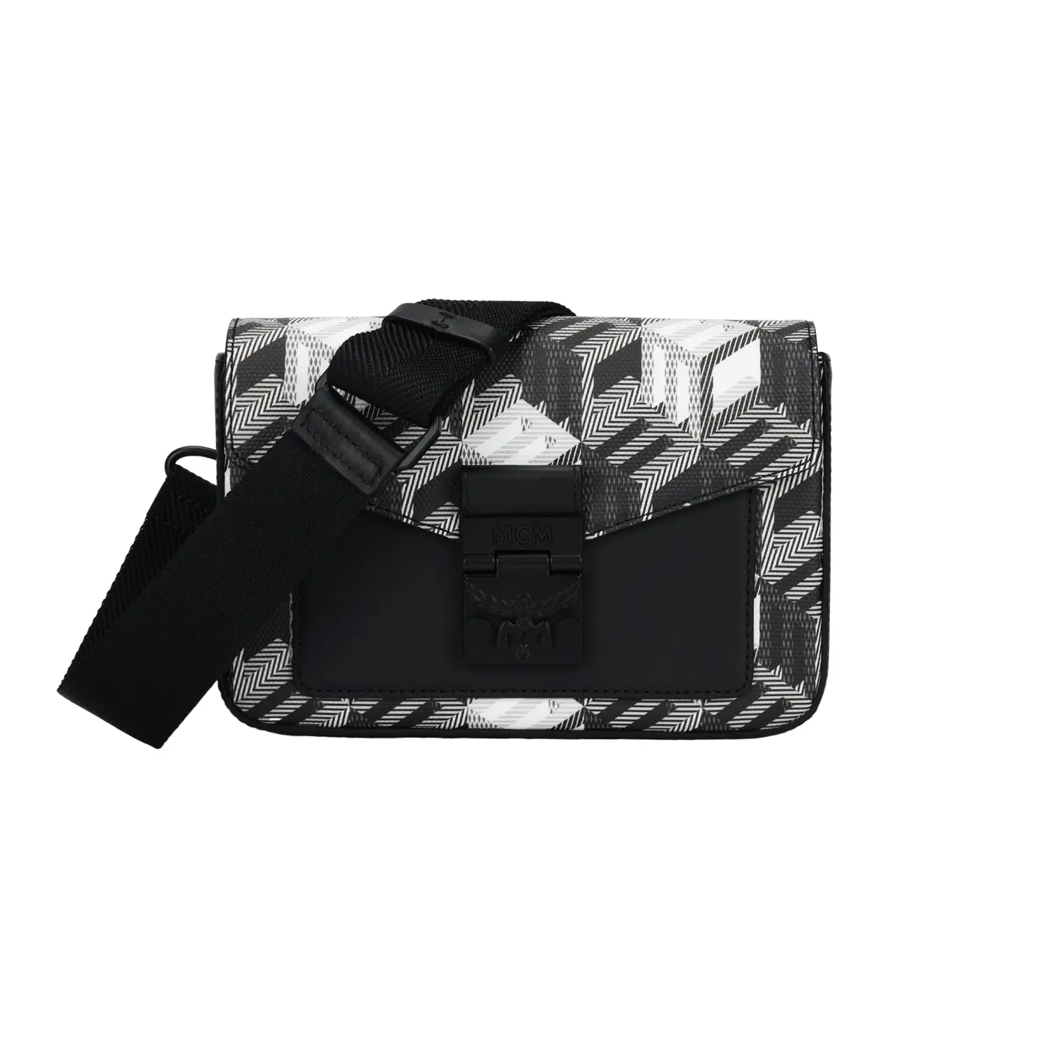 MCM Миниатюрный рюкзак-кроссбод из виниловой ткани с кожаными вставками унисекс черный
MCM Миниатюрный рюкзак-кроссбод из виниловой ткани с кожаными вставками унисекс черный