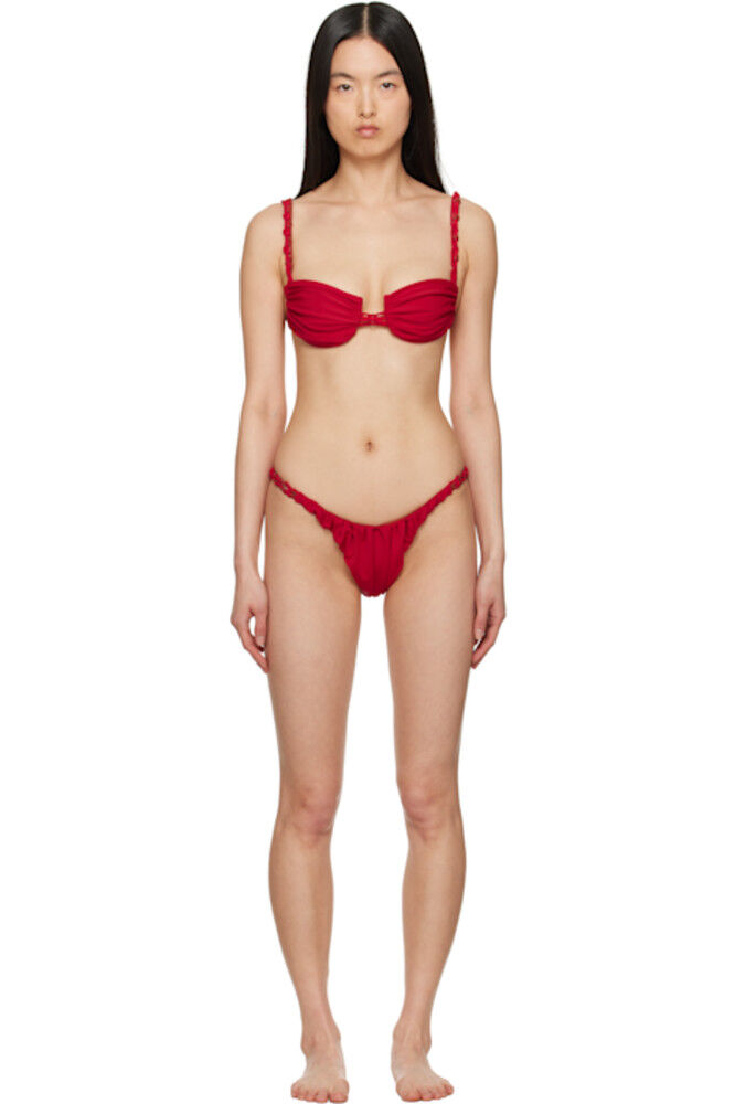 Красное бикини Tri-Twist и Tinytwist Isa Boulder
Красное бикини Tri-Twist и Tinytwist Isa Boulder