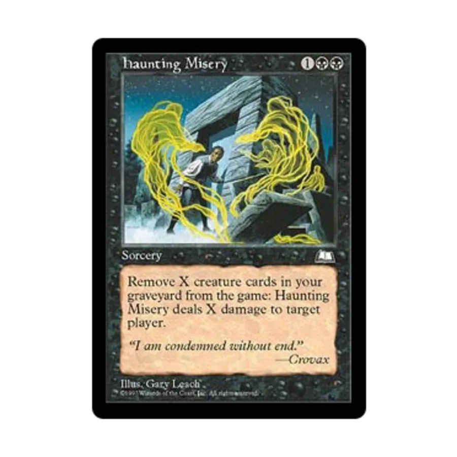 CCG Призрачное страдание (С), MTG - Weatherlight
CCG Призрачное страдание (С), MTG - Weatherlight