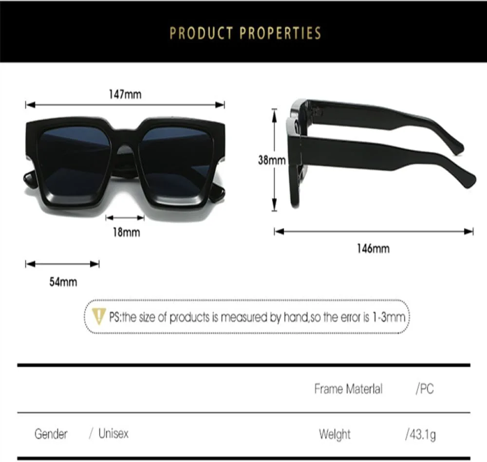 Модные солнцезащитные очки для женщин в винтажном стиле, крупная оправа, мужские солнцезащитные очки для активного отдыха, размер A, один размер TYUVIVO, A
Модные солнцезащитные очки для женщин в винтажном стиле, крупная оправа, мужские солнцезащитные очки для активного отдыха, размер A, один размер TYUVIVO, A