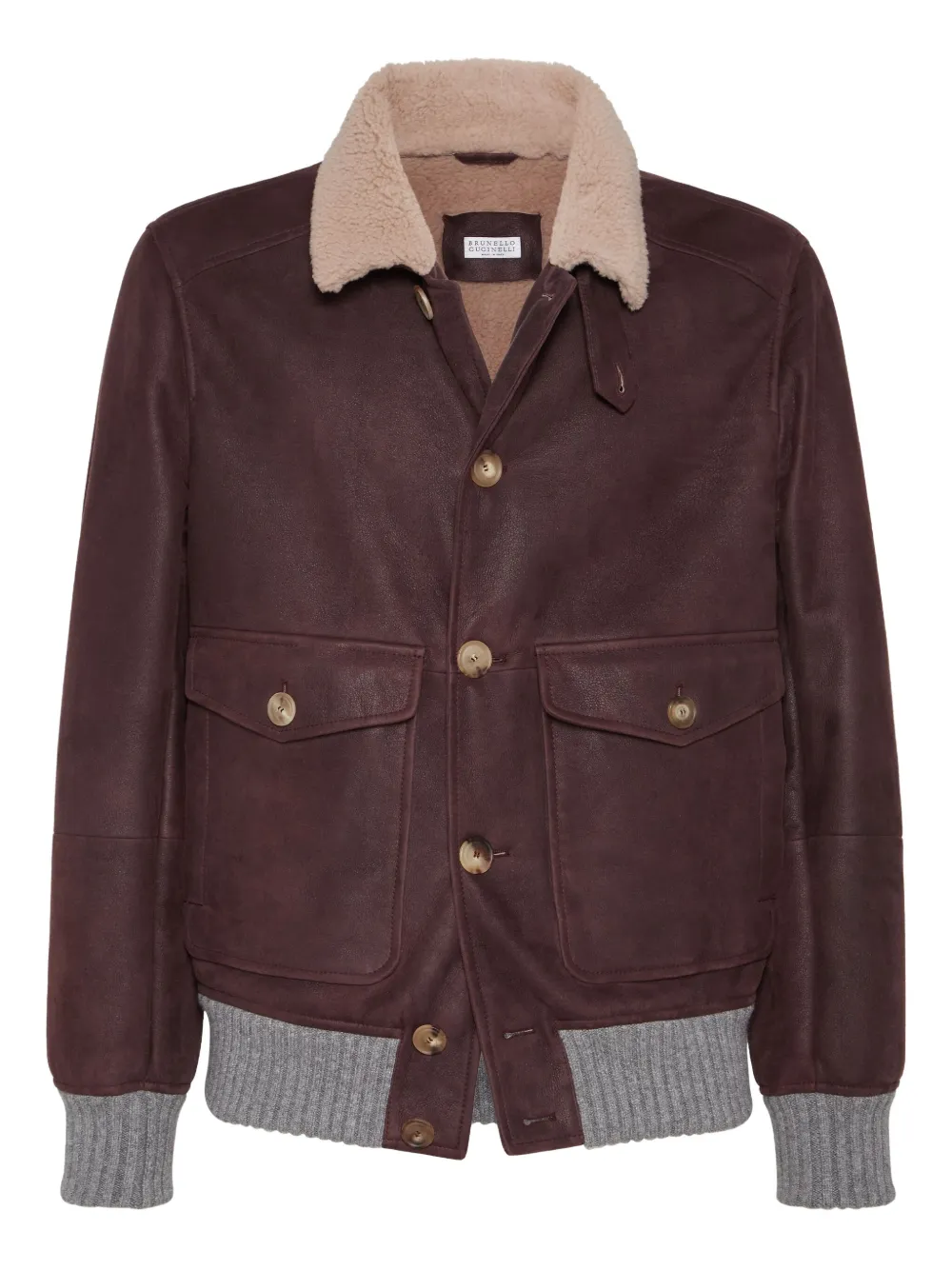 Куртка с меховым воротником Brunello Cucinelli, фиолетовый
Куртка с меховым воротником Brunello Cucinelli, фиолетовый