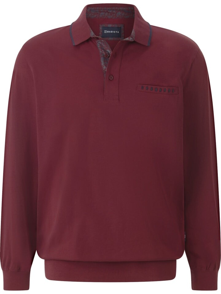 Поло BABISTA Langarm CAMISORRO, цвет dunkelrot
Поло BABISTA Langarm CAMISORRO, цвет dunkelrot
