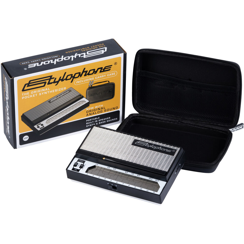 Синтезатор Stylophone S-1 Retro Pocket Synthesizer with Case (Black)
Синтезатор Stylophone S-1 Retro Pocket Synthesizer with Case (Black)
