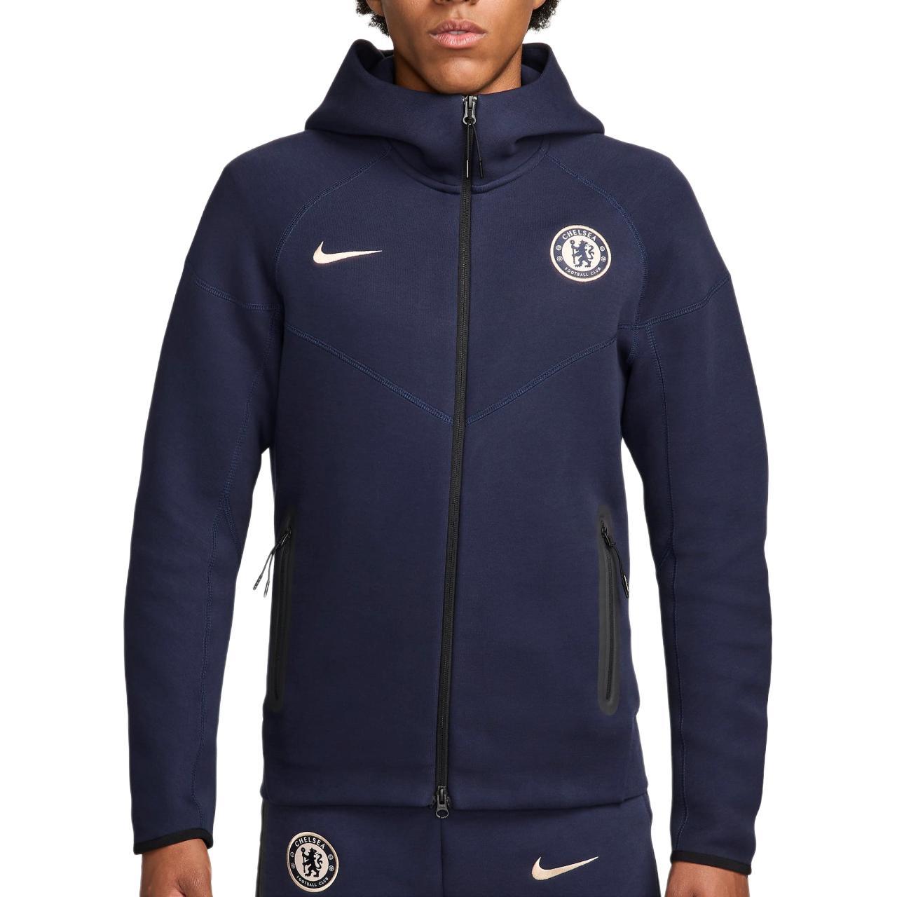 Толстовка с капюшоном Chelsea FC Tech Fleece Windrunner мужская футбольная на молнии Nike, Obsidian
Толстовка с капюшоном Chelsea FC Tech Fleece Windrunner мужская футбольная на молнии Nike, Obsidian
