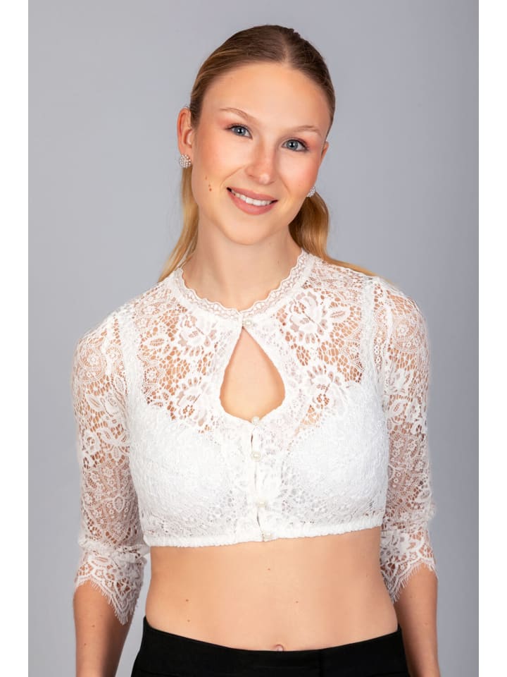 Блузка дирндль Лары белого цвета Edelnice
Блузка дирндль Лары белого цвета Edelnice