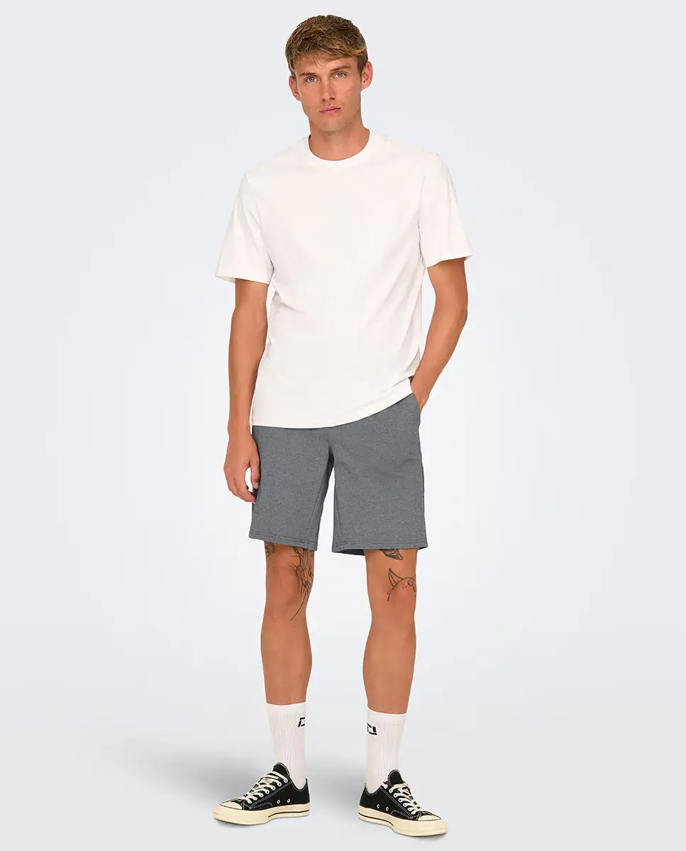 Мужские шорты-бермуды в стиле чинос Only & Sons, серый
Мужские шорты-бермуды в стиле чинос Only & Sons, серый