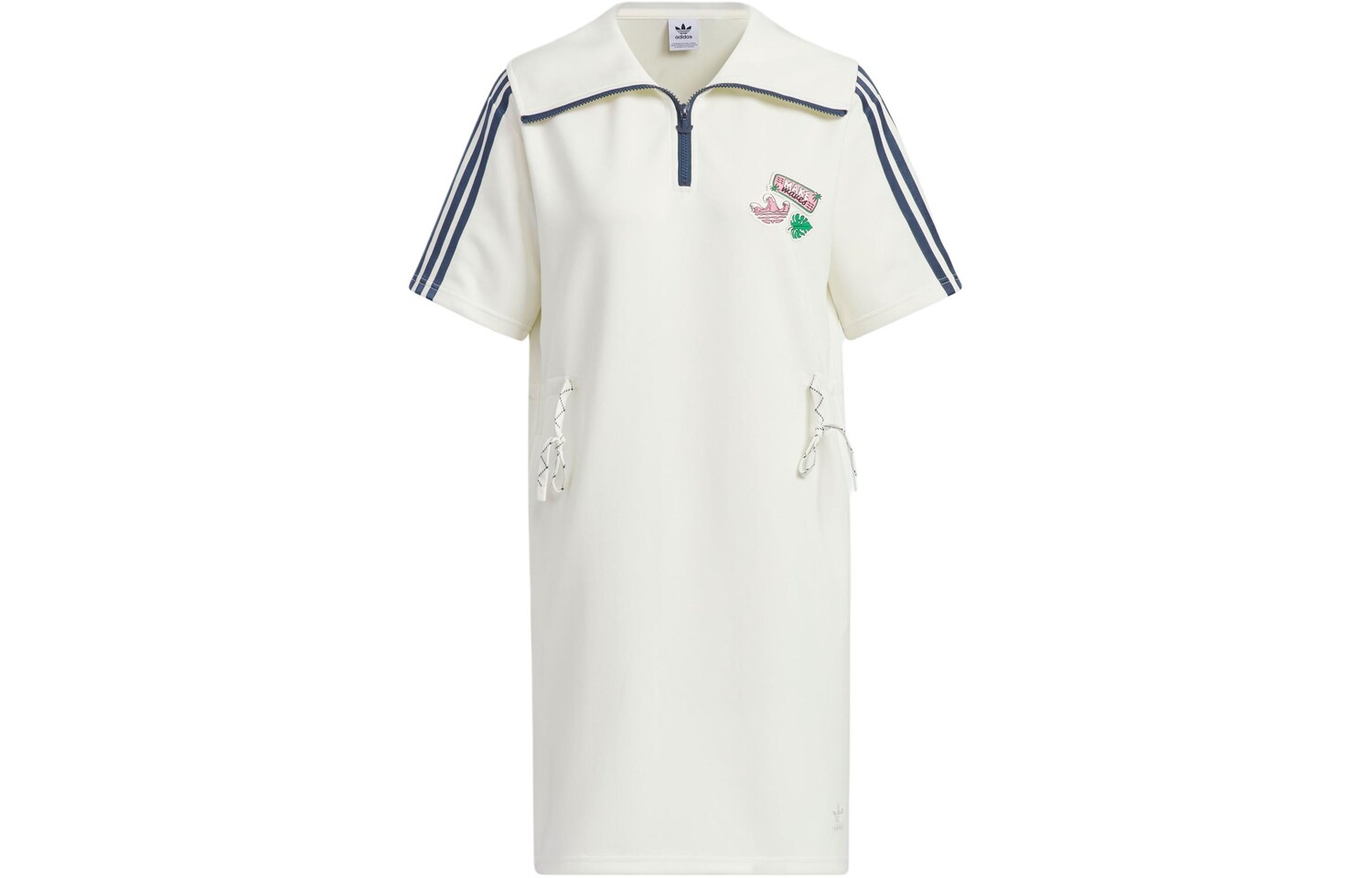 Платье с короткими рукавами женское, цвет Off White Adidas Originals
Платье с короткими рукавами женское, цвет Off White Adidas Originals