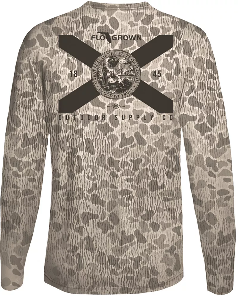 Мужская рубашка с длинным рукавом FloGrown Woodland Camo Performance, цвет Woodland Camo Tan
Мужская рубашка с длинным рукавом FloGrown Woodland Camo Performance, цвет Woodland Camo Tan