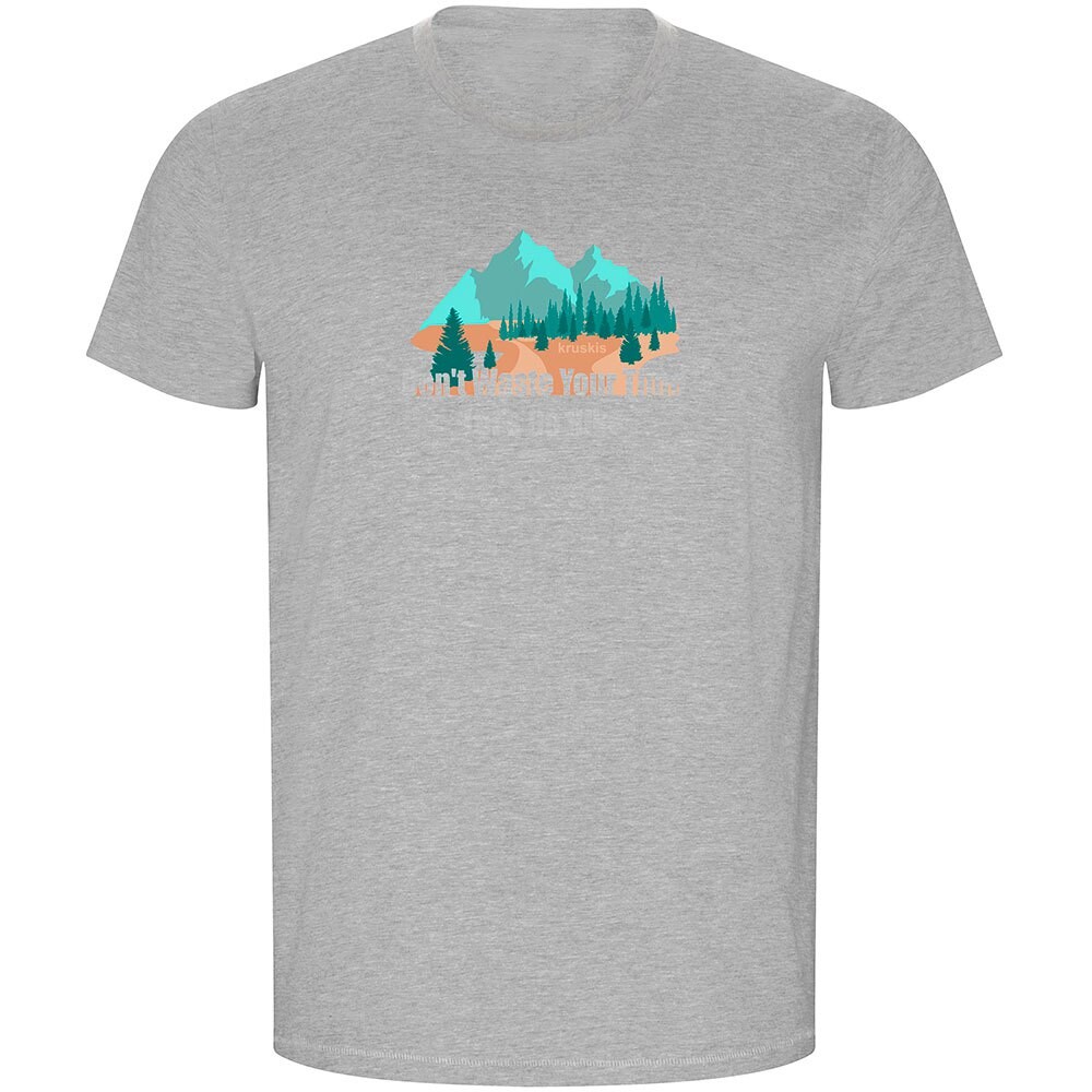 Футболка с коротким рукавом Kruskis Dont Waste Your Time Eco, серый
Футболка с коротким рукавом Kruskis Dont Waste Your Time Eco, серый