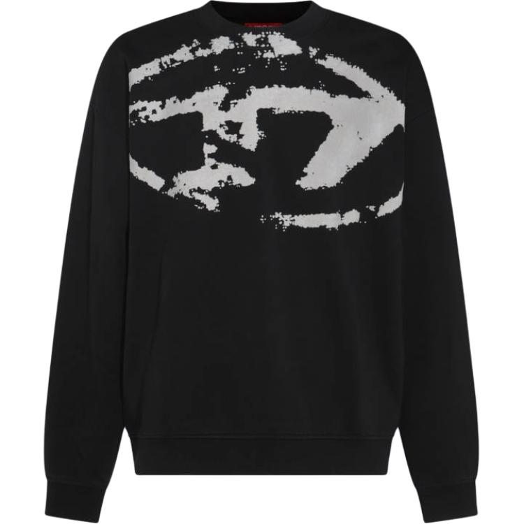 S Boxt N5 Distressed Flocked Logo свитшот DIESEL, черный
S Boxt N5 Distressed Flocked Logo свитшот DIESEL, черный