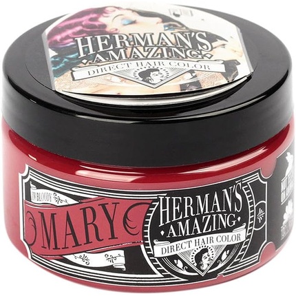 Hermans Amazing Semi-Permanent Hair Color Bloody Mary Rosso Herman's Amazing Hair Colour
Hermans Amazing Semi-Permanent Hair Color Bloody Mary Rosso Herman's Amazing Hair Colour