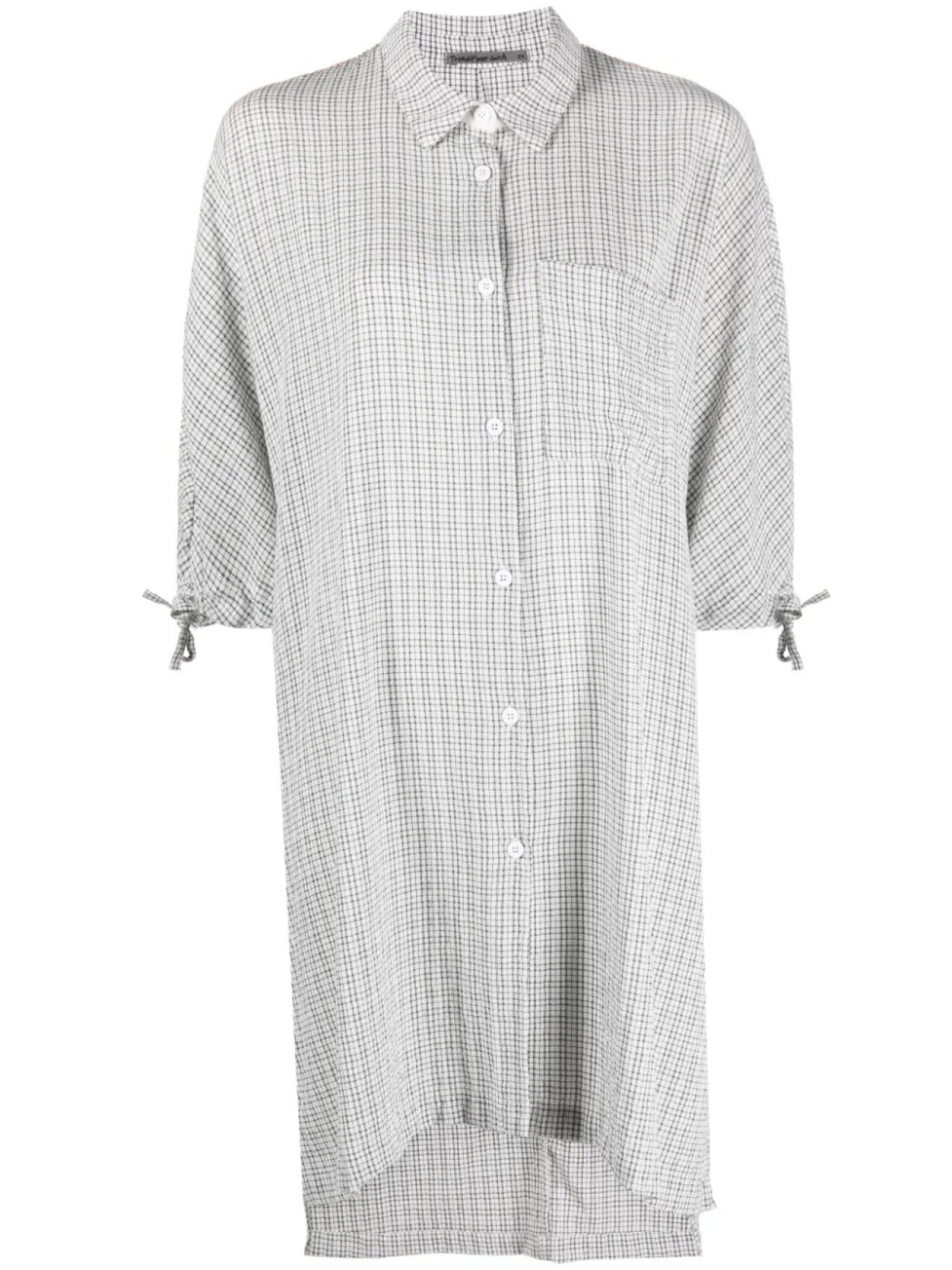 Transit клетчатая рубашка с укороченными рукавами, белый
Transit клетчатая рубашка с укороченными рукавами, белый