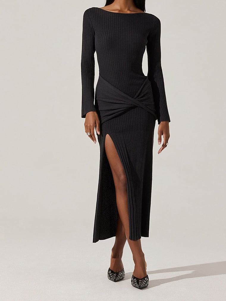 Платье-Свитер Арвин Astr The Label, charcoal
Платье-Свитер Арвин Astr The Label, charcoal