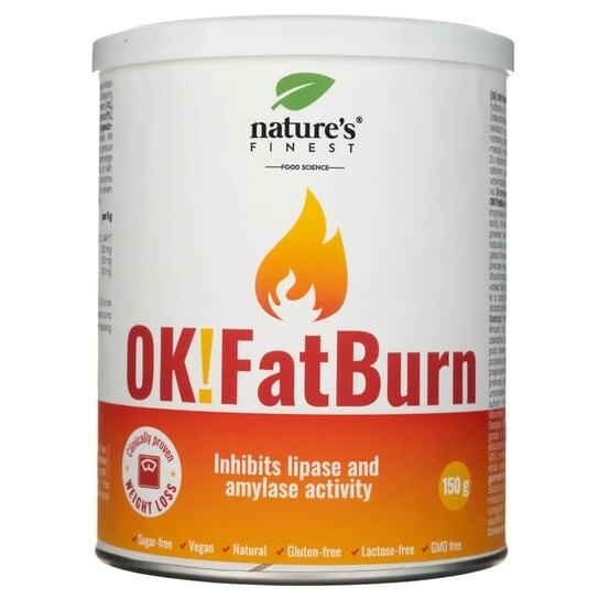 Nature's Finest, ОК! FatBurn, сжигатель жира - 150 г.
Nature's Finest, ОК! FatBurn, сжигатель жира - 150 г.